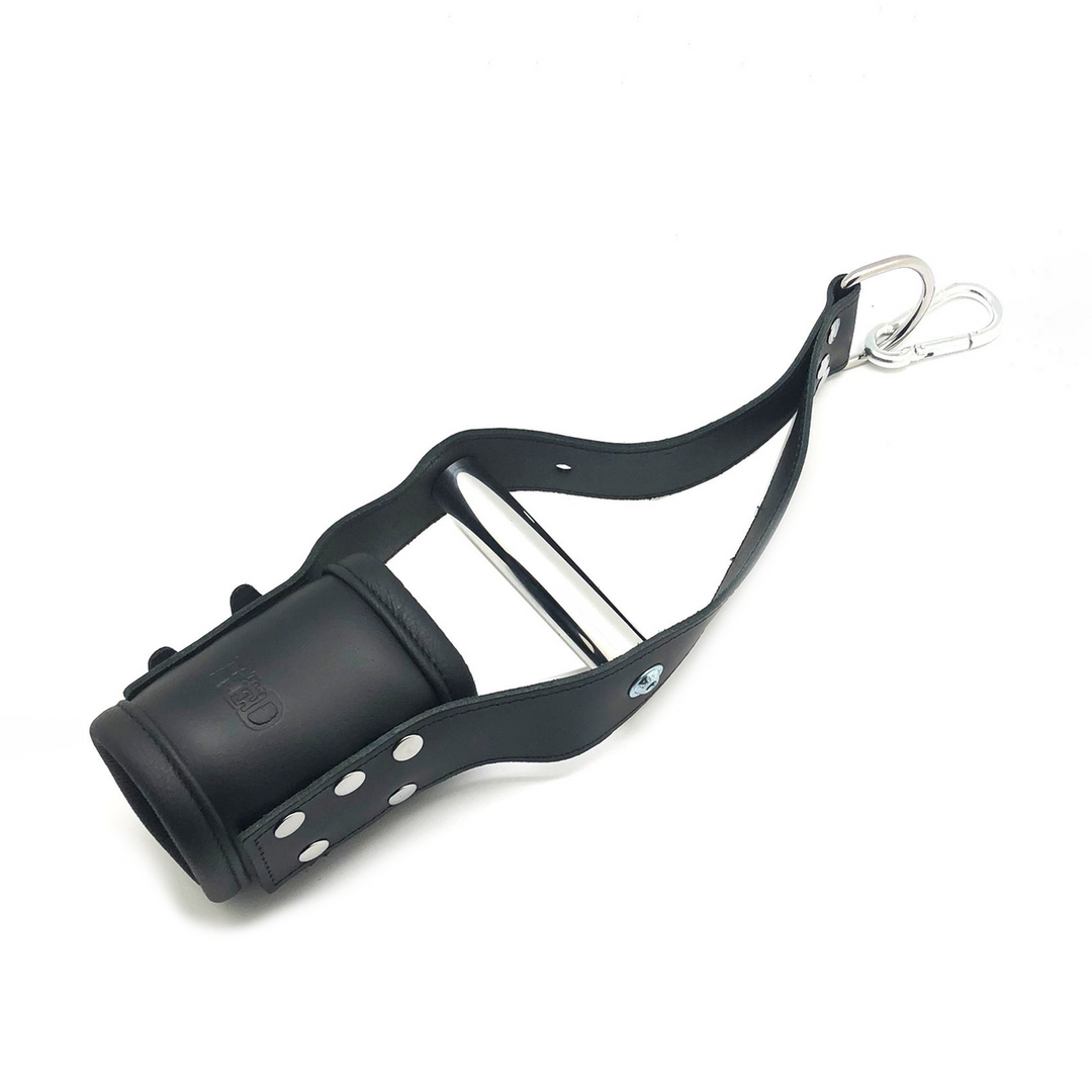 Deluxe Leather Suspension Handcuffs - Black 2