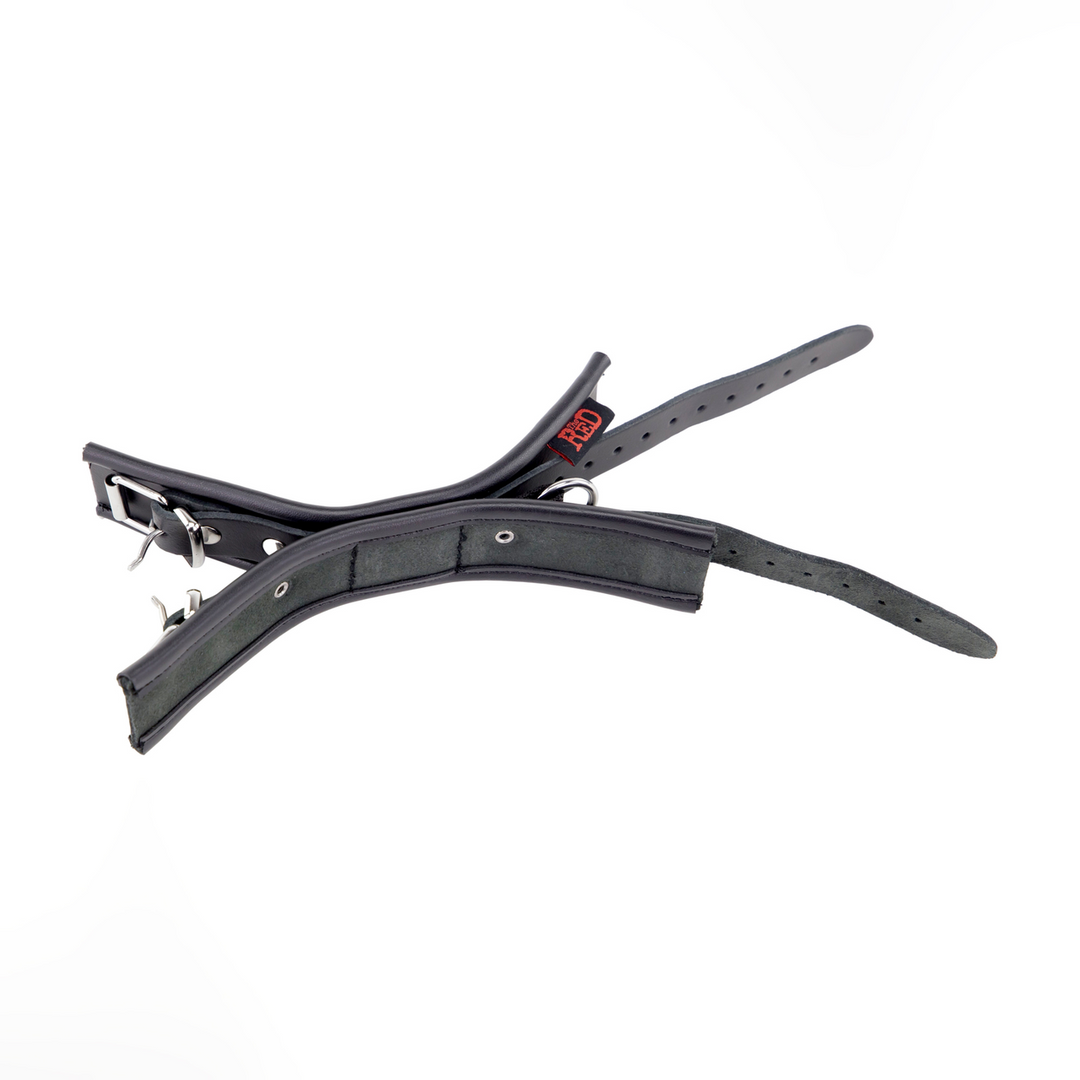 Leather Double Handcuffs - Black 3