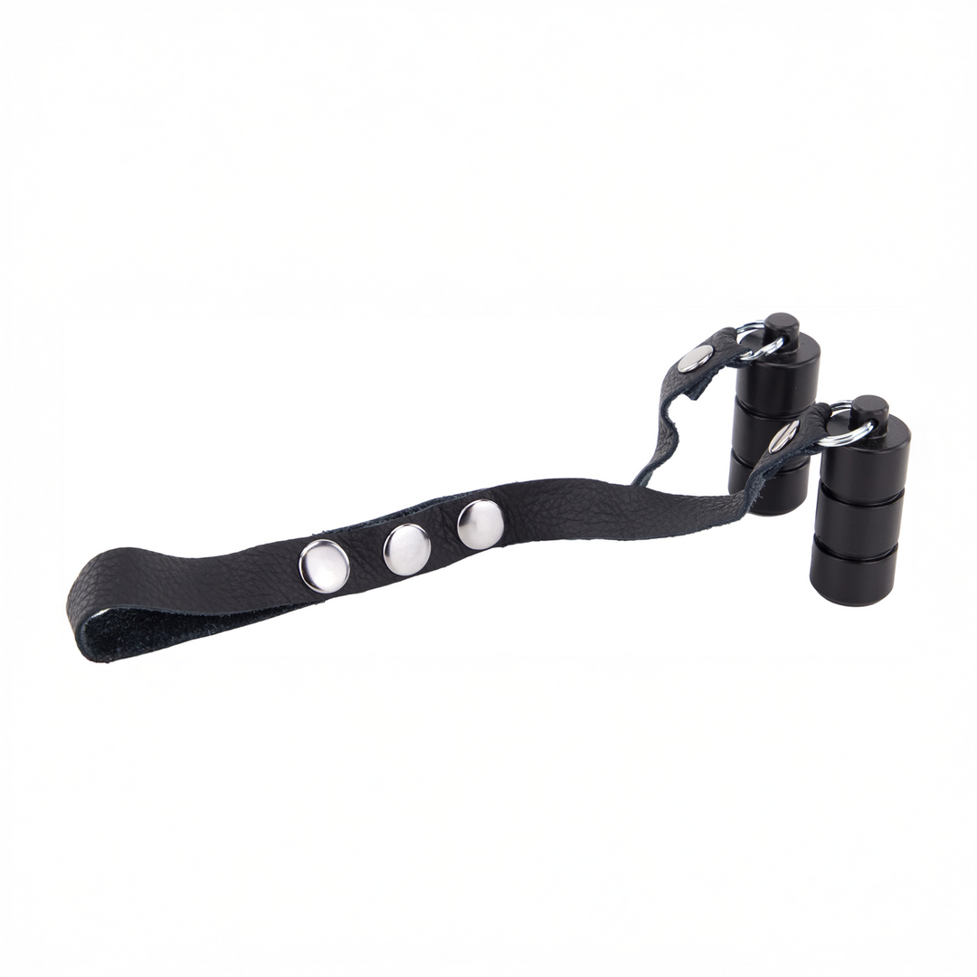 Leather Ballstretcher Weights 2 x 100 gr - Black 3
