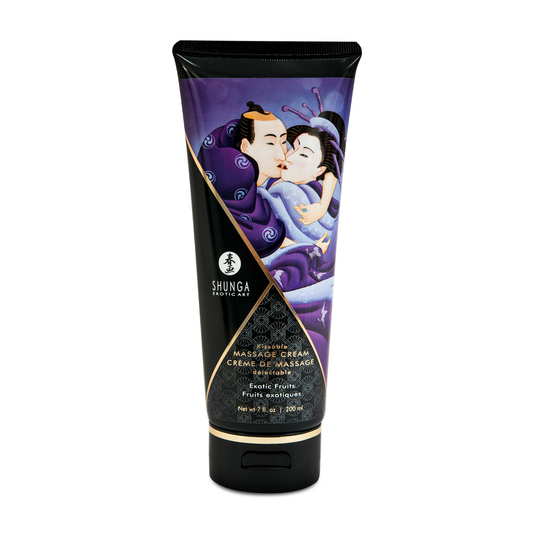 Kissable Massage Cream - Exotic Fruits - 7 floz / 200 ml 2