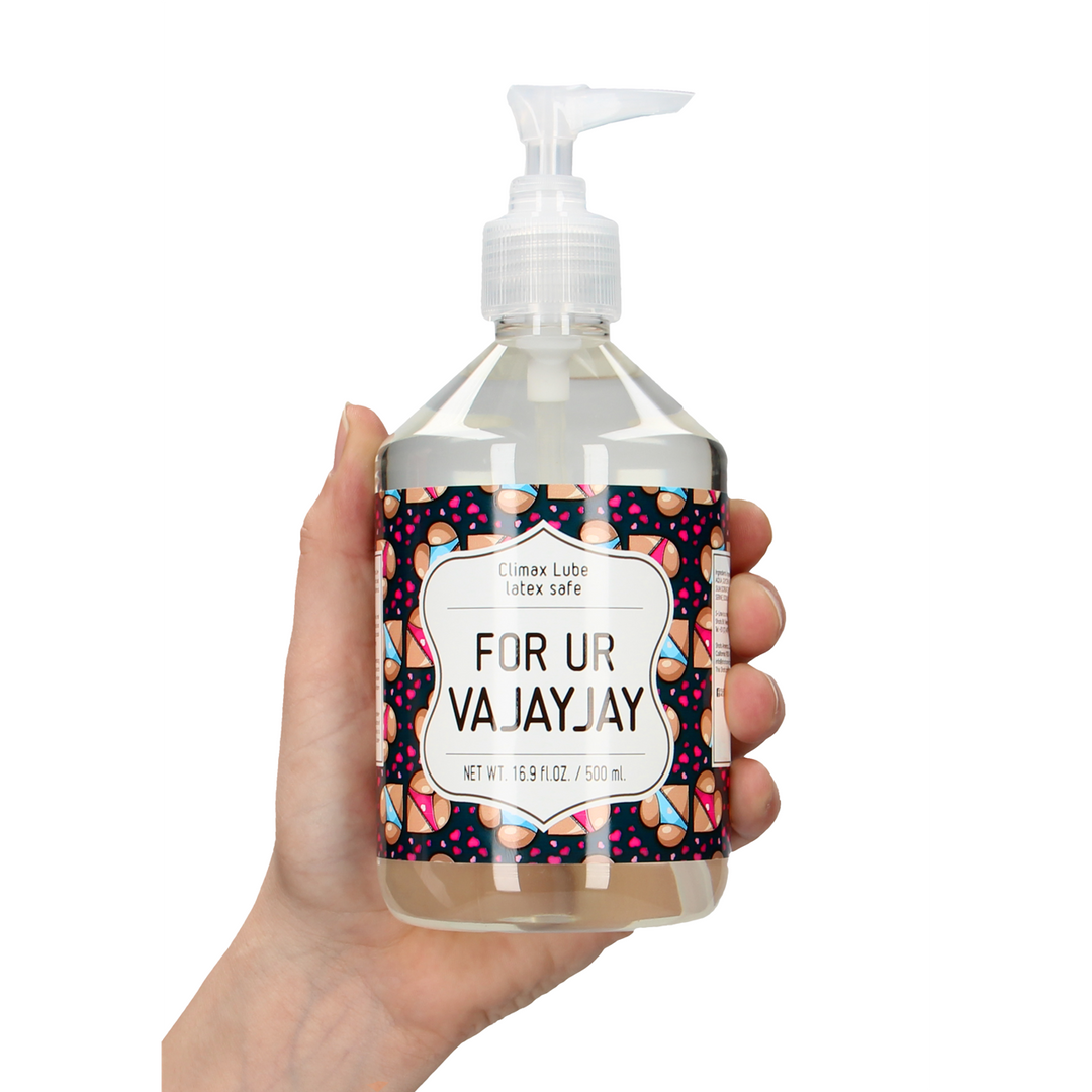 For Ur Vajayjay - Waterbased Lubricant - 17 fl oz / 500 ml 5