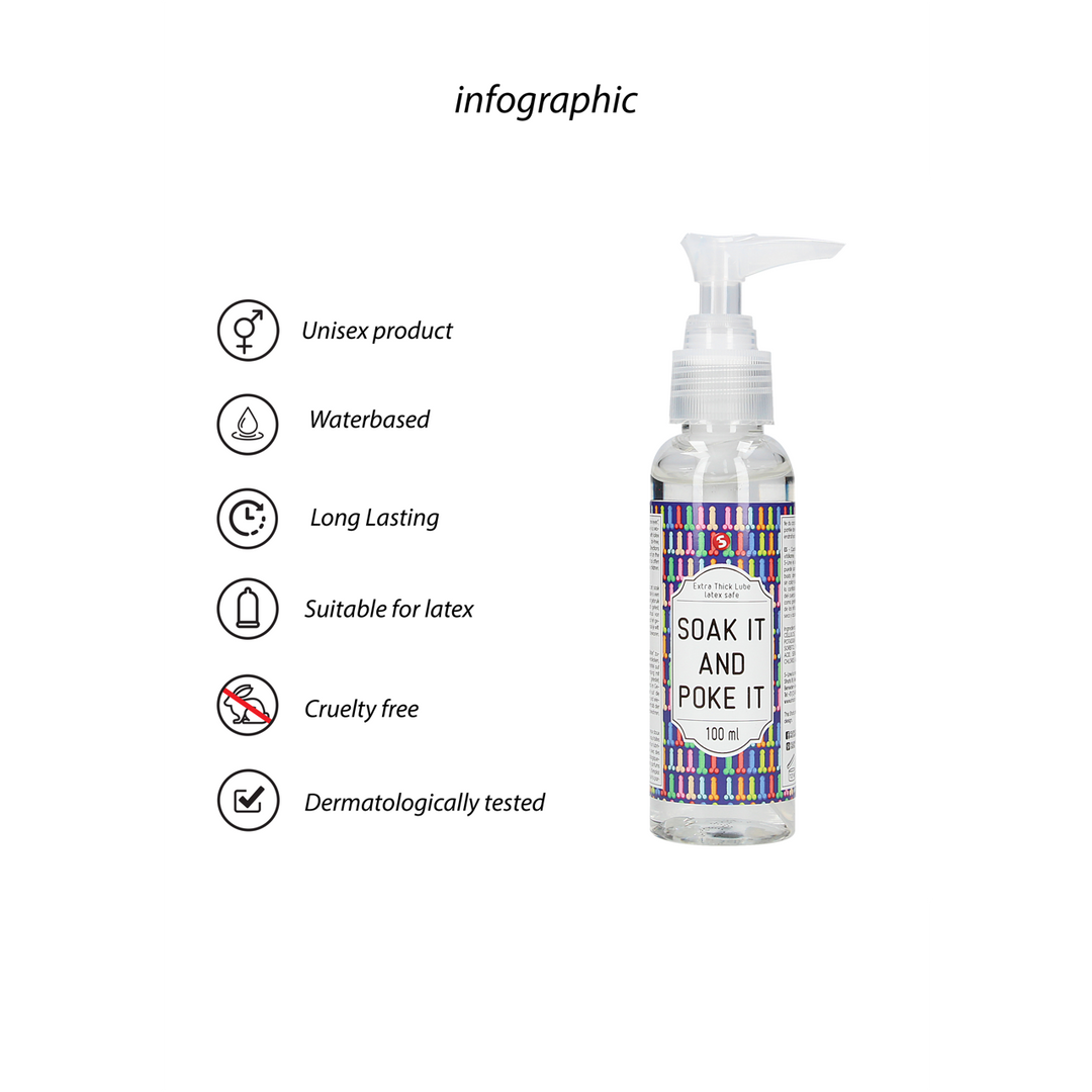Soak It And Poke It - Extra Thick Lubricant - 3 fl oz / 100 ml 2