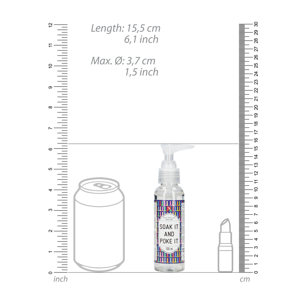 Soak It And Poke It - Extra Thick Lubricant - 3 fl oz / 100 ml 4