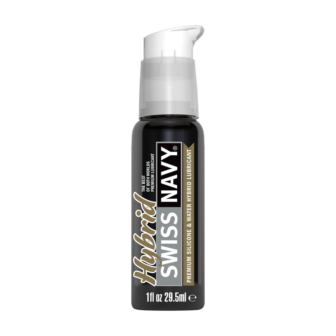 Hybrid - Premium Silicone and Water Hybrid Lubricant - 1 fl oz / 29,5 ml