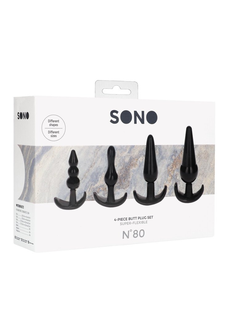 No.80 - 4-Piece Butt Plug Set 2