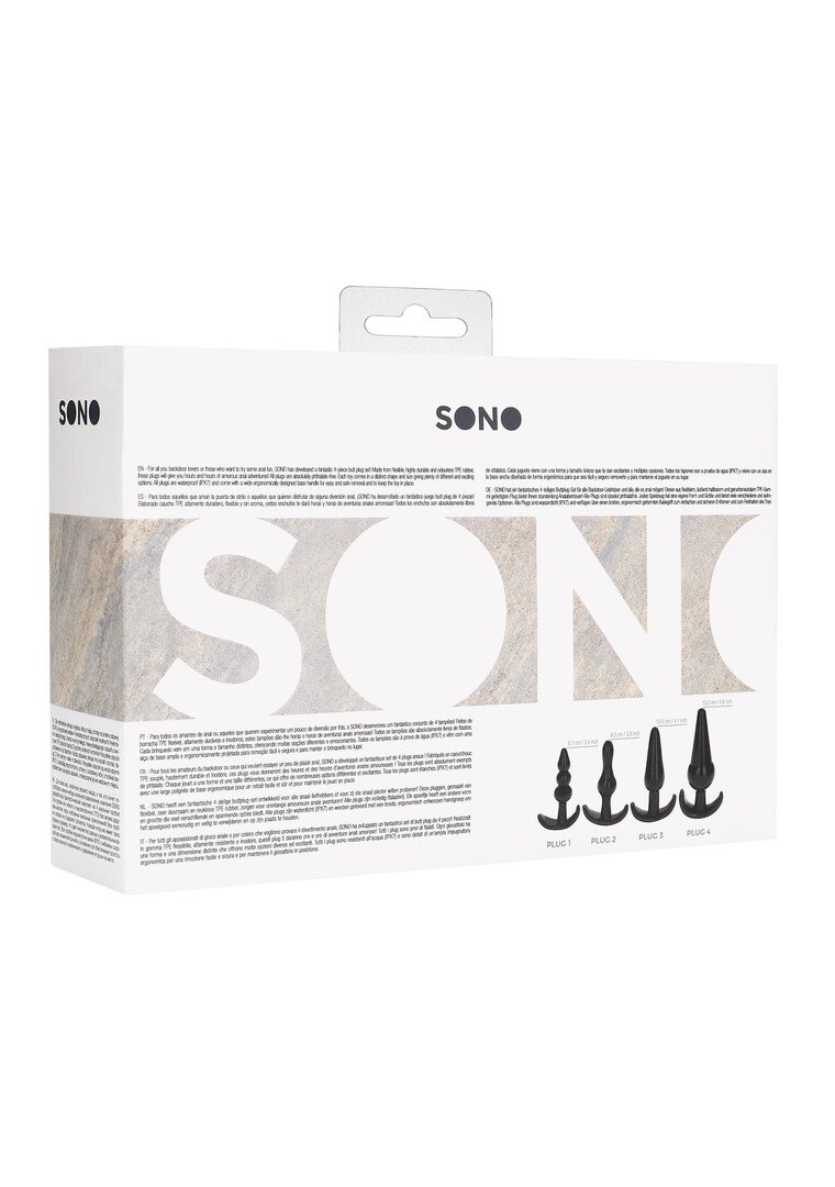 No.80 - 4-Piece Butt Plug Set 3