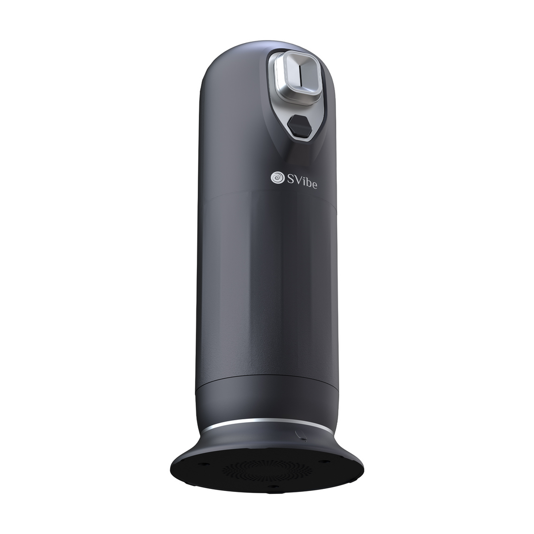 Ikon JET - Vibrating Thrusting Heating Masturbator - Black 4