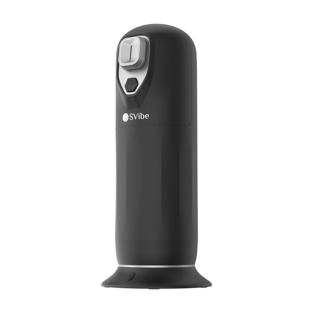 Ikon JET - Vibrating Thrusting Heating Masturbator - Black 5