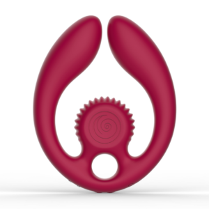 GIZI Duo - Dual Couples Stimulator - Burgundy