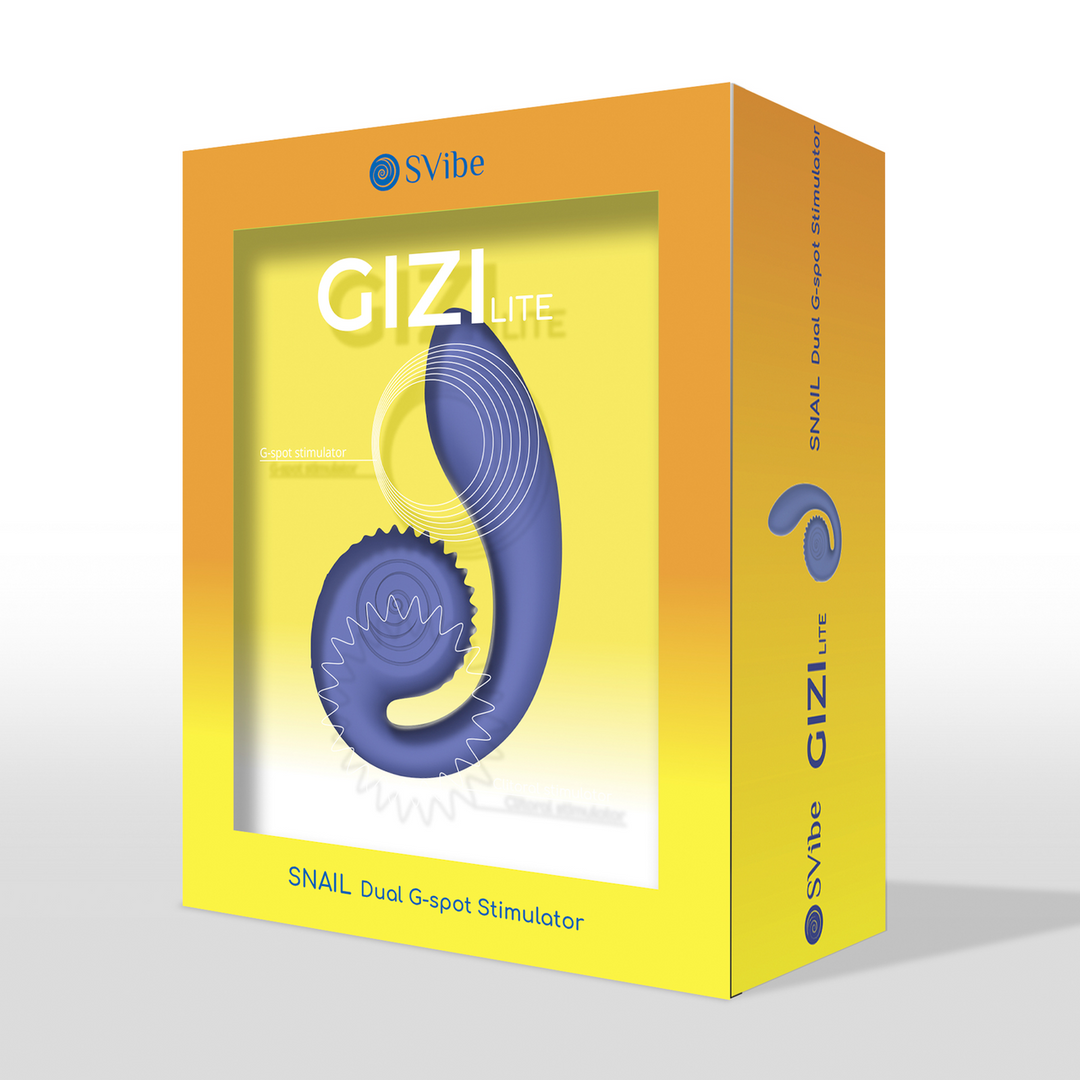 GIZI Lite - Dual G-Spot Stmulator - Juicy Blueberry 2