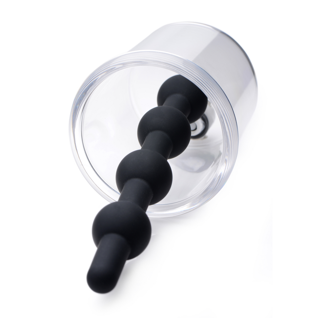 Rosebud Cylinder with Silicone Anal Beads 3
