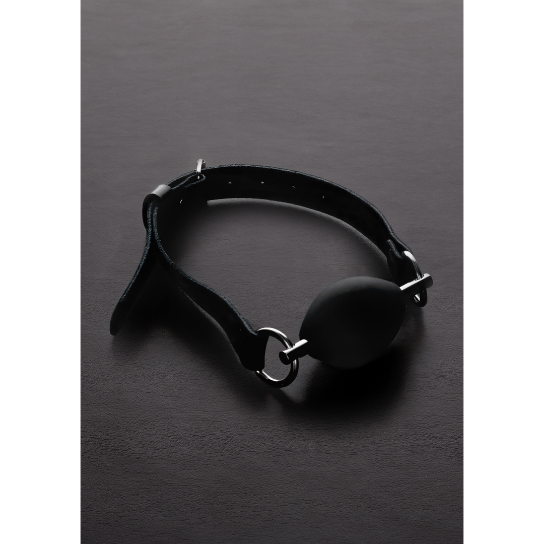 Oval Silicone Ball Gag