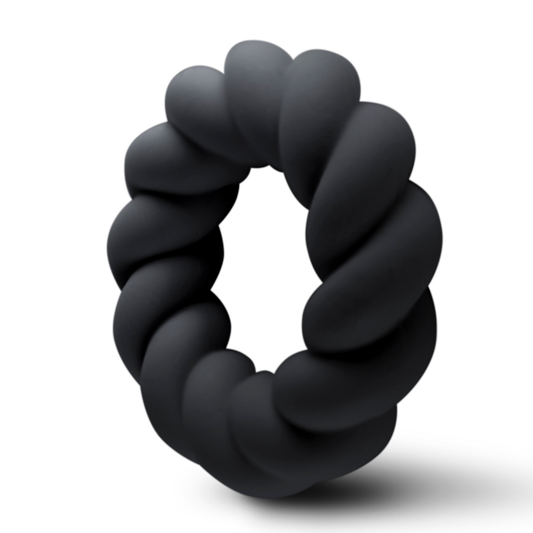 Twist - Non-Vibrating Cockring - Black 3