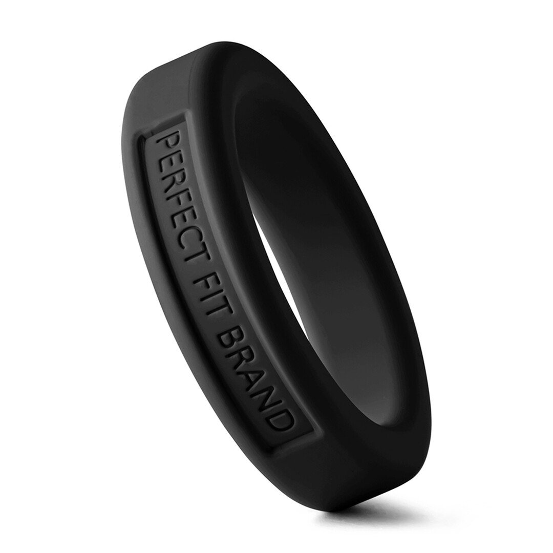 Silicone Hefty Ring Classic - Cockring - 1.4 / 3,6 cm - Black 3