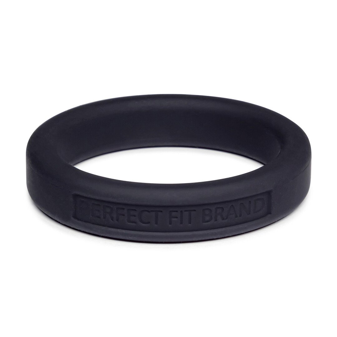 Silicone Hefty Ring Classic - Cockring - 1.75 / 4,4 cm - Black