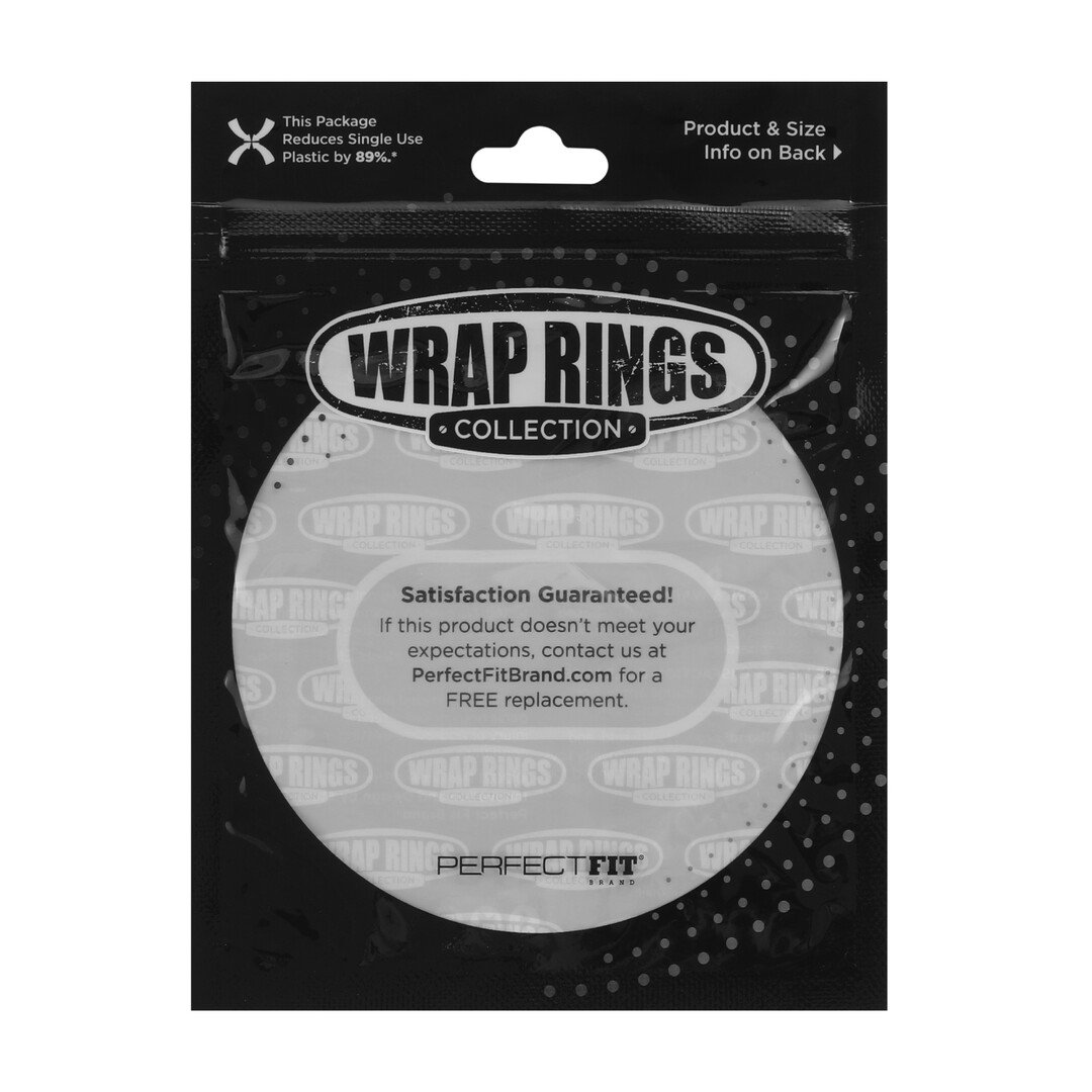 Silicone Hefty Wrap Ring - Cockring - 9 / 22,9 cm - Skintone 3 2