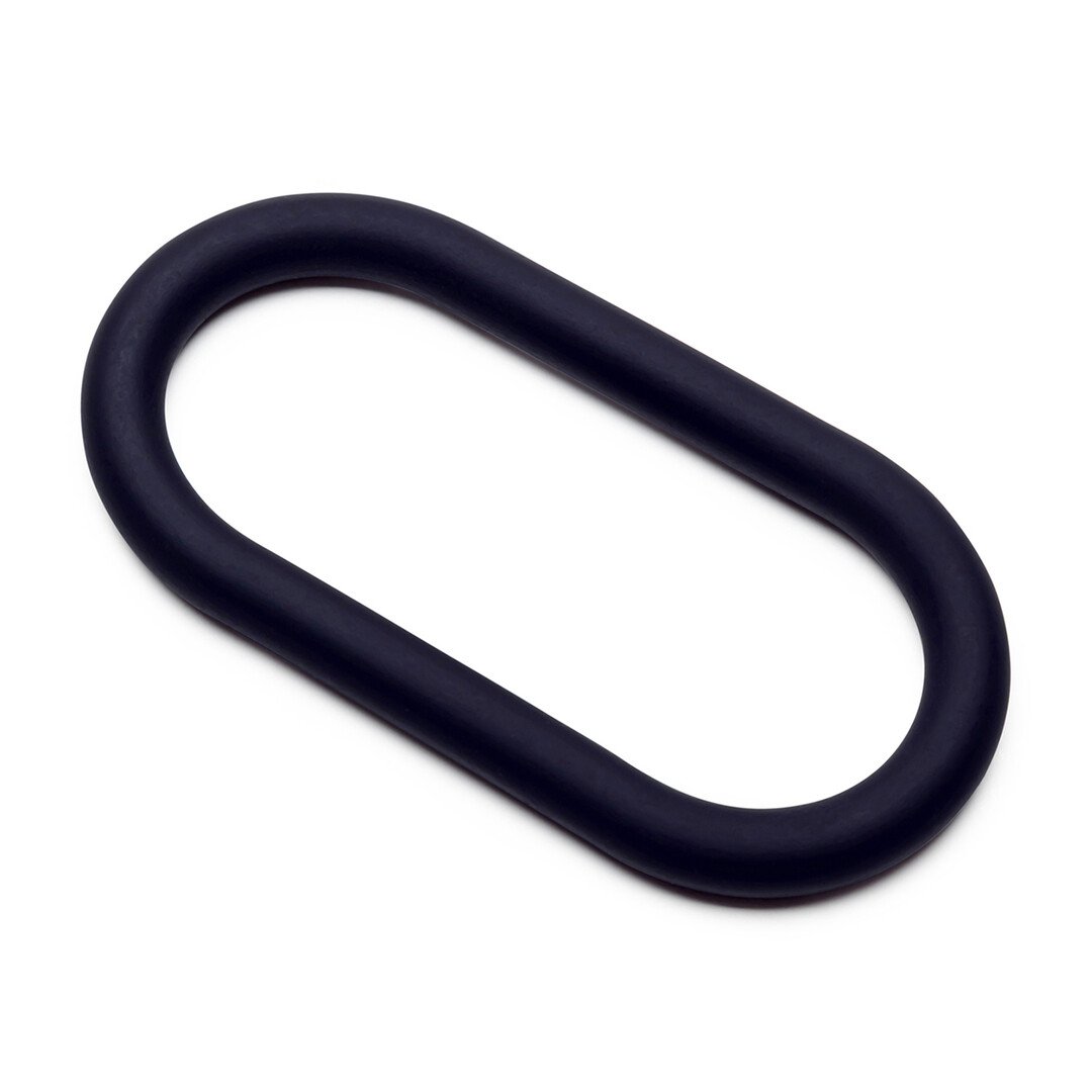 Silicone Hefty Wrap Ring - Cockring - 9 / 22,9 cm - Black 3