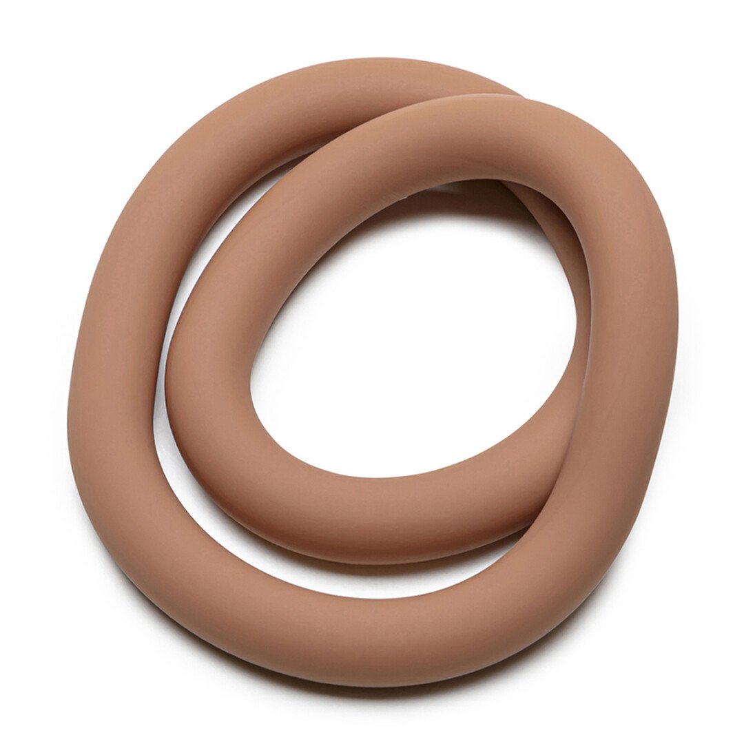 Silicone Hefty Wrap Ring - Cockring - 12 / 30,5 cm - Skintone 3 4