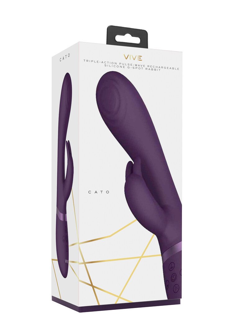 Cato - Pulse G-spot Rabbit - Purple 2