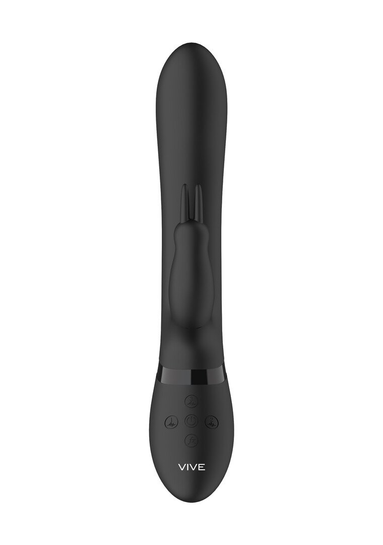 Amoris - Stimulating Beads Rabbit - Black 5