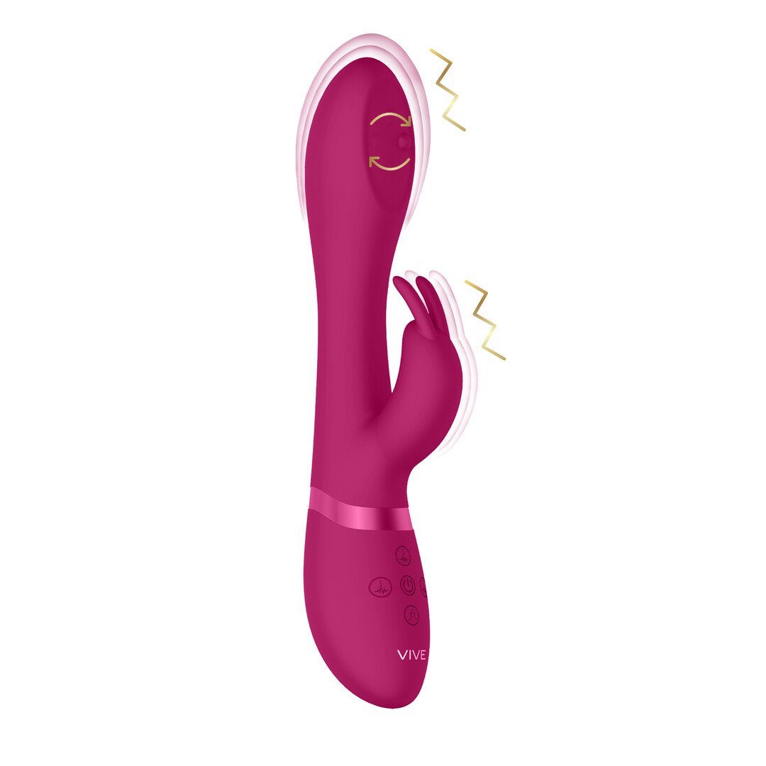 Mira - Spinning G-spot Rabbit - Pink