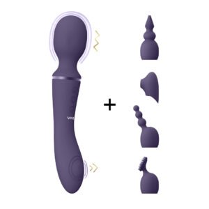 Nami - Pulse Wave  Vibrating Wand - Purple