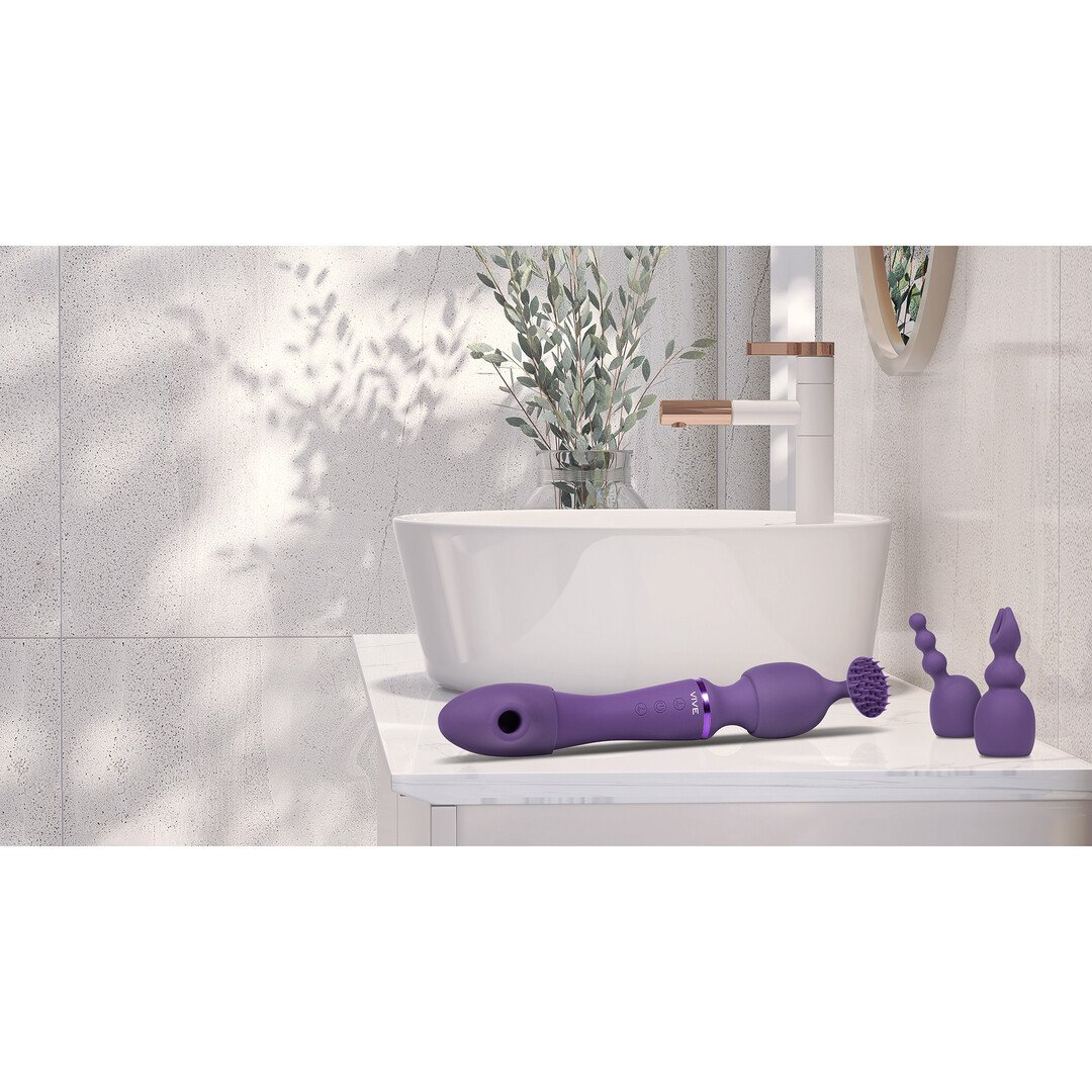 Nami - Pulse Wave Vibrating Wand - Purple 6