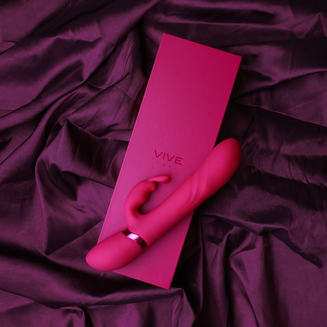 Nari - Vibrating and Rotating Beads, G-Spot Rabbit - Pink 6