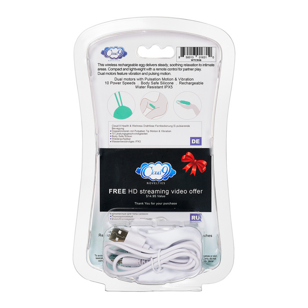 Wireless Remote Control Eggs + Pulsating Motion 3
