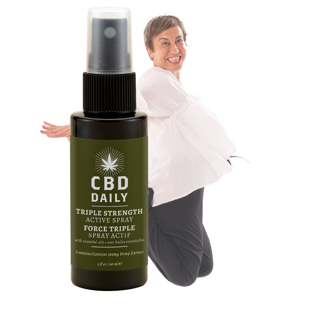 CBD Daily Active Spray with Triple Action - 2 fl oz / 60 ml 2