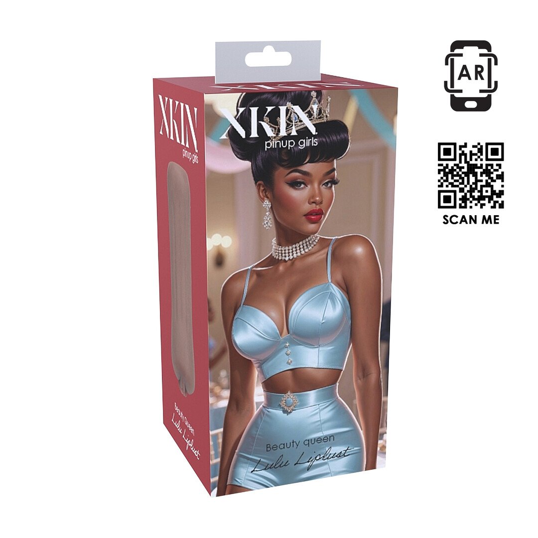 Pinup Dolls - Beauty Queen Lulu Liplust - TPE Small Masturbator - 127g - Brown 2